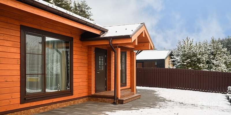 Дом из клееного бруса по проекту \"Лахти v2\" Фото 17